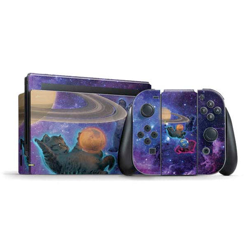 Cosmic Kittens by Vincent Hie Nintendo Skins